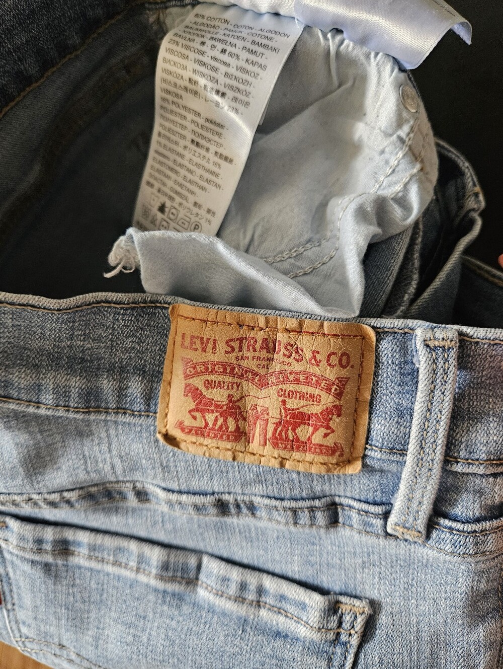 Levi's 505 Straight Size 4 Jeans - Picture 6 of 9